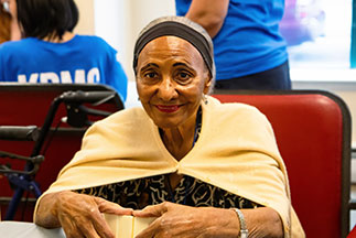 An older woman smiling. Link to Life Stage Gift Planner Over Age 70 Situations.